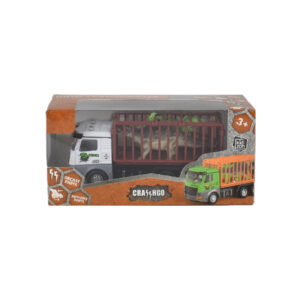 Crasshgo Diecast Pullback Dino Transporter